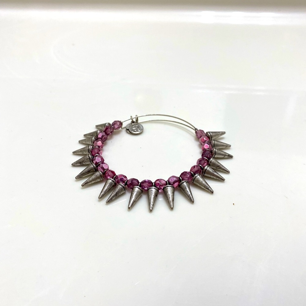 Alex and Ani Pink Rocker Bangle